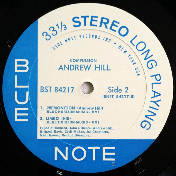 Andrew Hill ~ Compulsion (Vinyl) - Djungel & Jazz