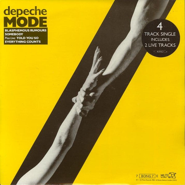 Depeche Mode ~ Blasphemous Rumours / Somebody (Vinyl) - Djungel & Jazz