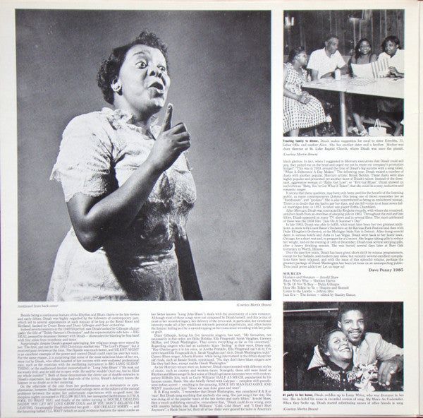 Dinah Washington ~ If You Don't Believe I'm Leaving (Vinyl) - Djungel & Jazz