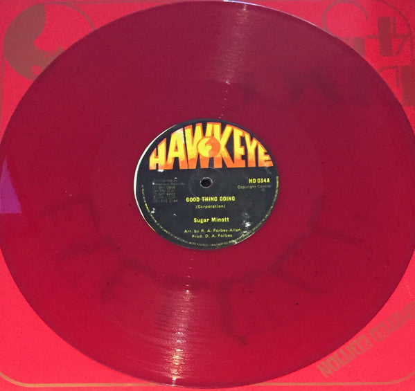 Sugar Minott / Session In Session : Good Thing Going / Bad Things (12", Red)