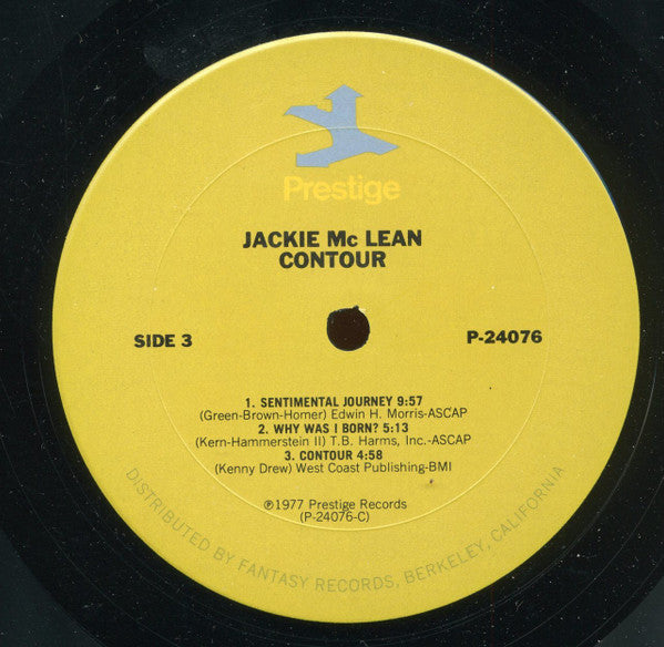 Jackie McLean ~ Contour (Vinyl) - Djungel & Jazz