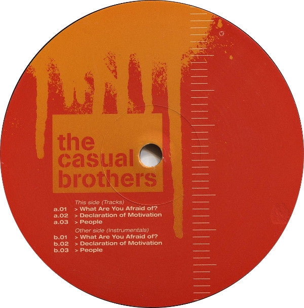 The Casual Brothers Starring DJ Embee & Cos.M.I.C : The Casual Brothers (12", EP)