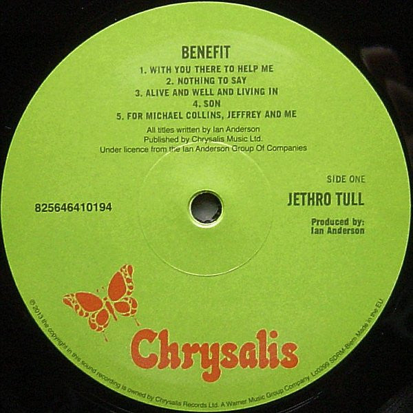 Jethro Tull ~ Benefit (Vinyl) - Djungel & Jazz