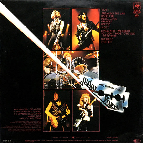 Judas Priest ~ British Steel (Vinyl) - Djungel & Jazz
