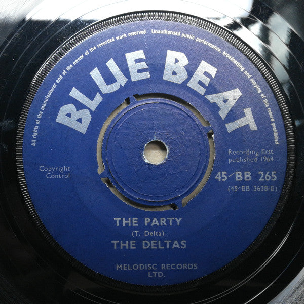 The Deltas (5) : Georgia / The Party (7", Single)