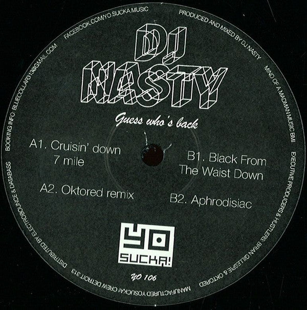 DJ Nasty : Guess Who's Back (12", Ltd)