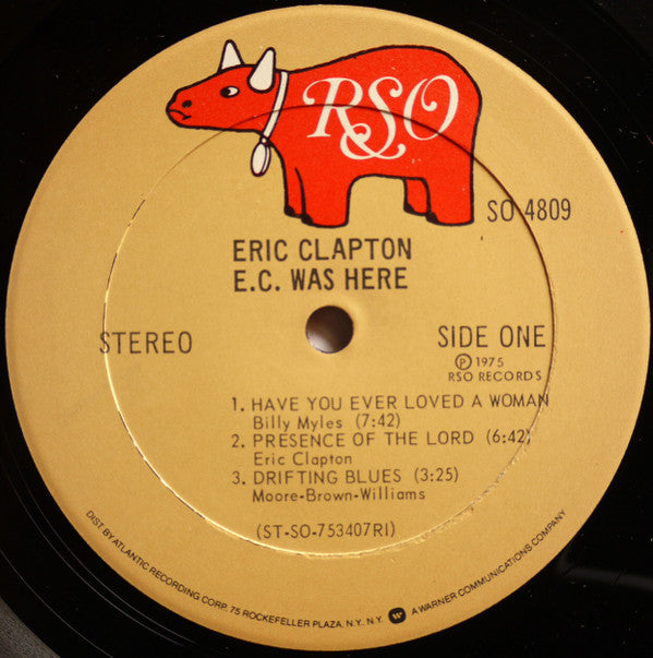 Eric Clapton ~ E.C. Was Here (Vinyl) - Djungel & Jazz