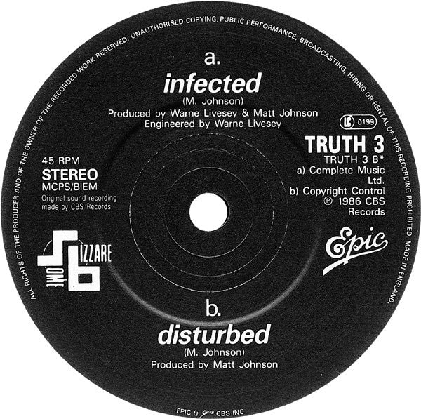 The The : Infected (7", Single)