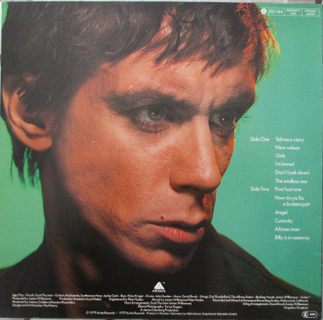 Iggy Pop ~ New Values (Vinyl) - Djungel & Jazz
