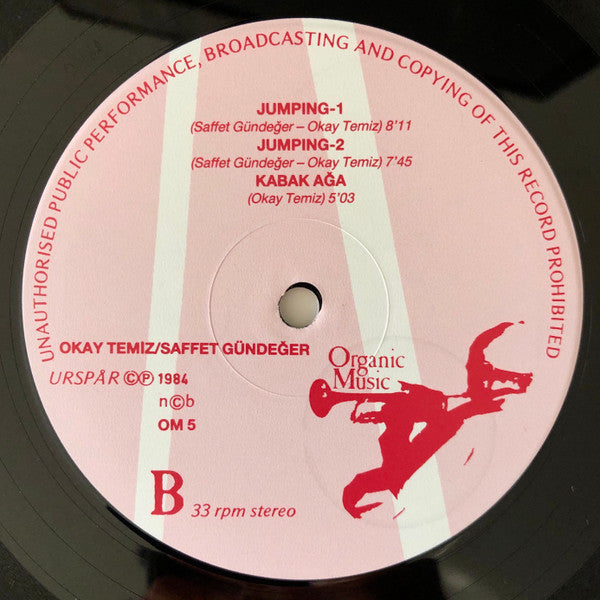 Okay Temiz . Saffet Gündeger ~ Okay Temiz . Saffet Gündeger (Vinyl) - Djungel & Jazz