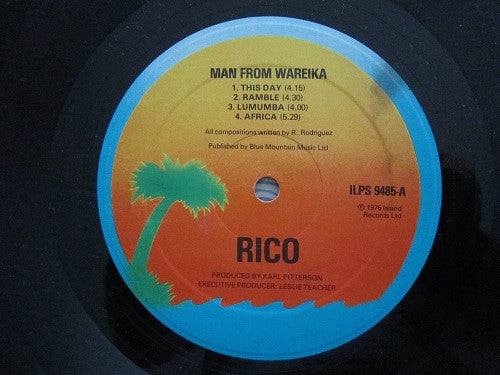 Rico Rodriguez : Man From Wareika (LP, Album, M/Print, 2nd)