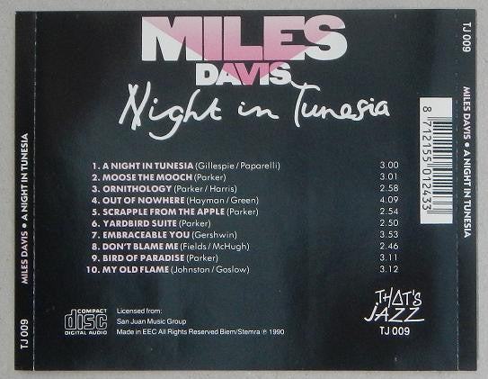 Miles Davis ~ A Night In Tunesia (Vinyl) - Djungel & Jazz