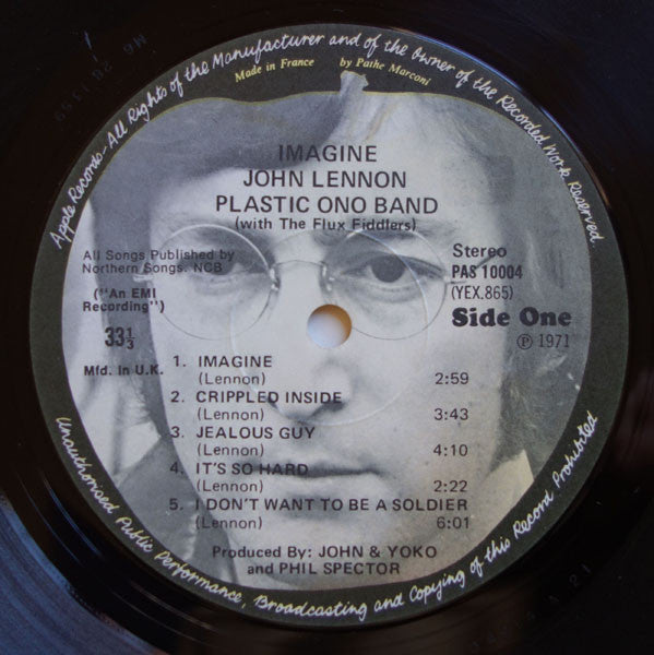 John Lennon ~ Imagine (Vinyl) - Djungel & Jazz