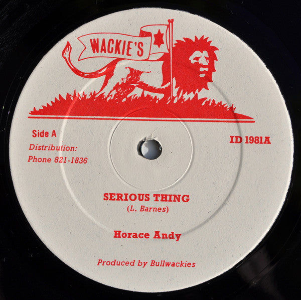 Horace Andy : Serious Thing (12")