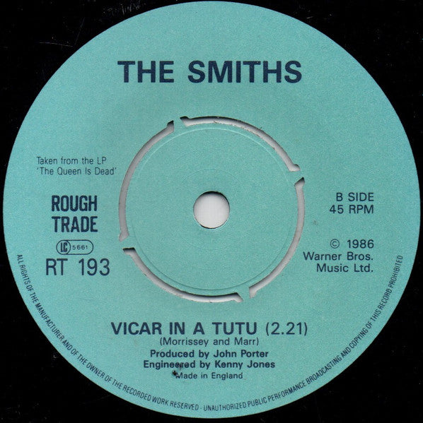 Smiths ~ Panic (Vinyl) - Djungel & Jazz