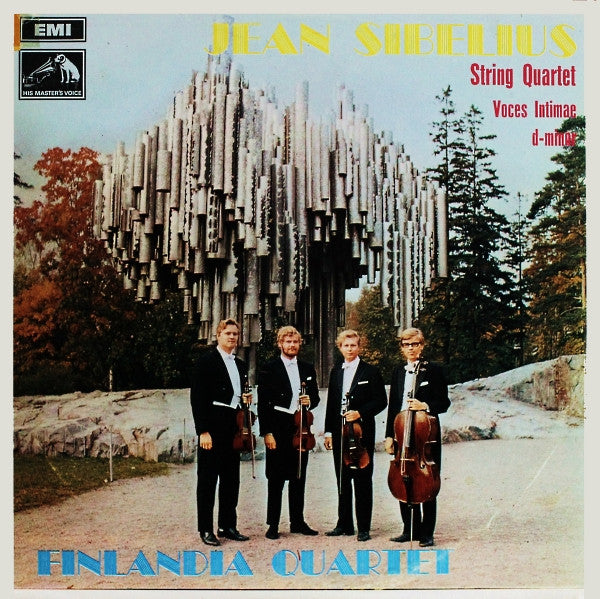 Jean Sibelius, Finlandia Quartet ~ String Quartet Voces Intimae D-Minor (Vinyl) - Djungel & Jazz