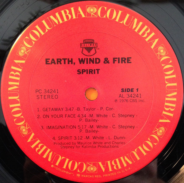 Earth, Wind & Fire ~ Spirit (Vinyl) - Djungel & Jazz