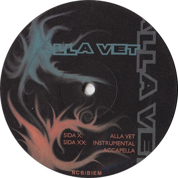 Timbuktu : Alla Vet (12")