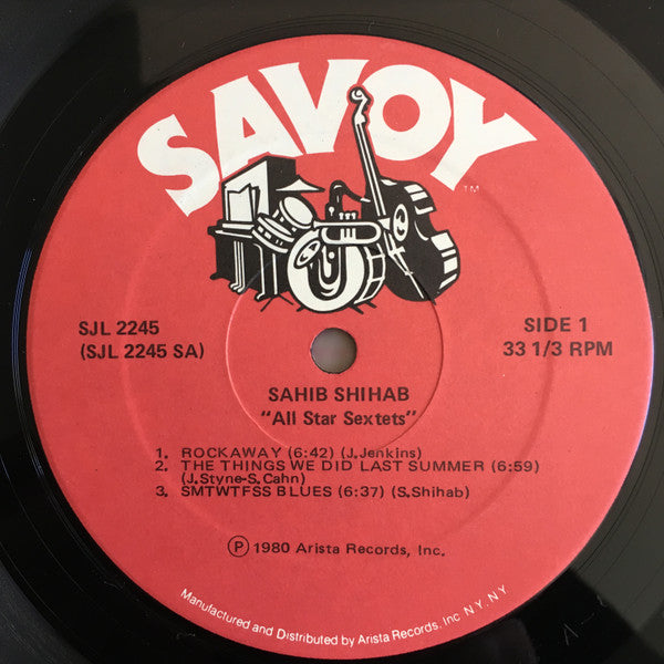 Sahib Shihab ~ All-Star Sextets (Vinyl) - Djungel & Jazz
