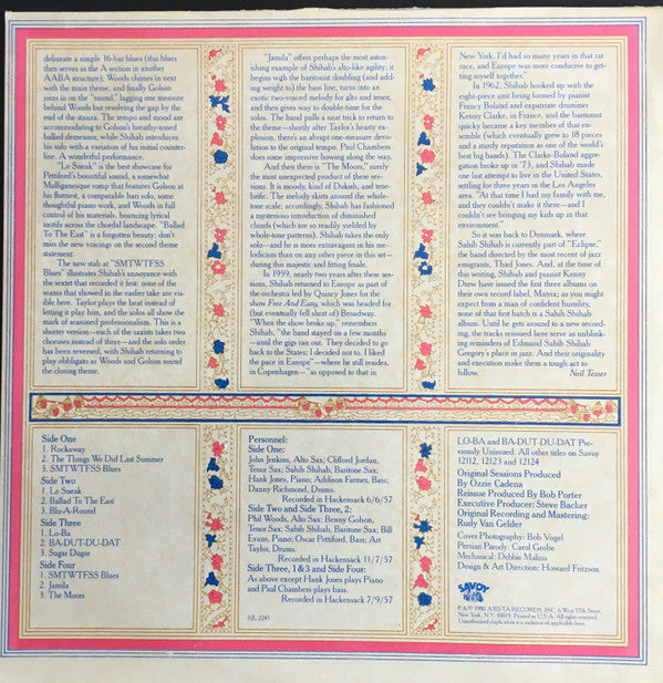 Sahib Shihab ~ All-Star Sextets (Vinyl) - Djungel & Jazz