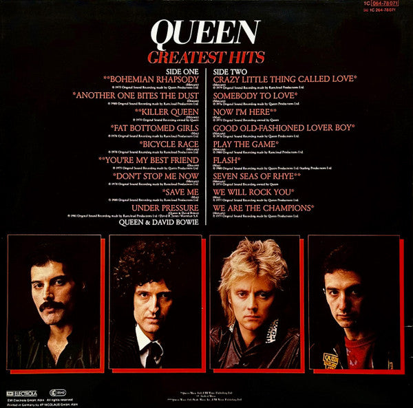 Queen : Greatest Hits (LP, Comp, RE)