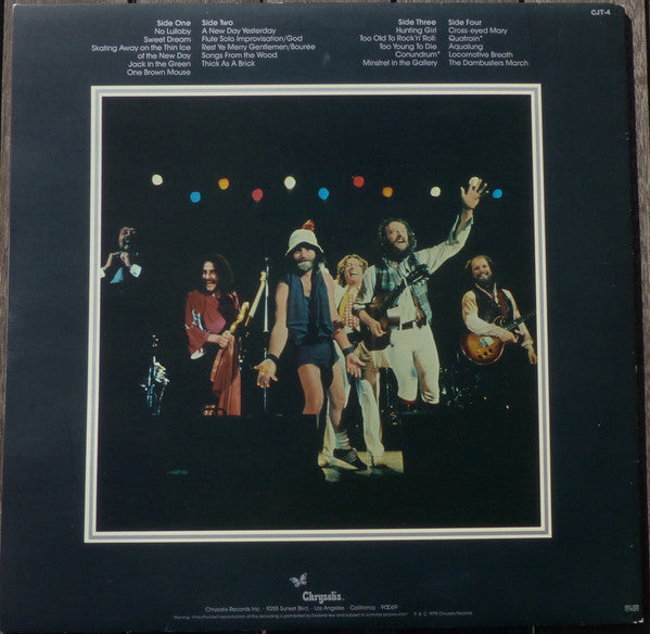 Jethro Tull : Live - Bursting Out (2xLP, Album)
