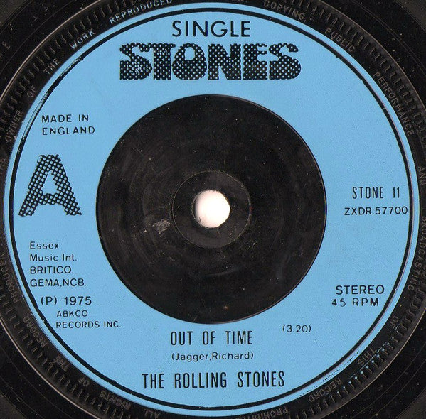 The Rolling Stones ~ Street Fighting Man / Out Of Time (Vinyl) - Djungel & Jazz