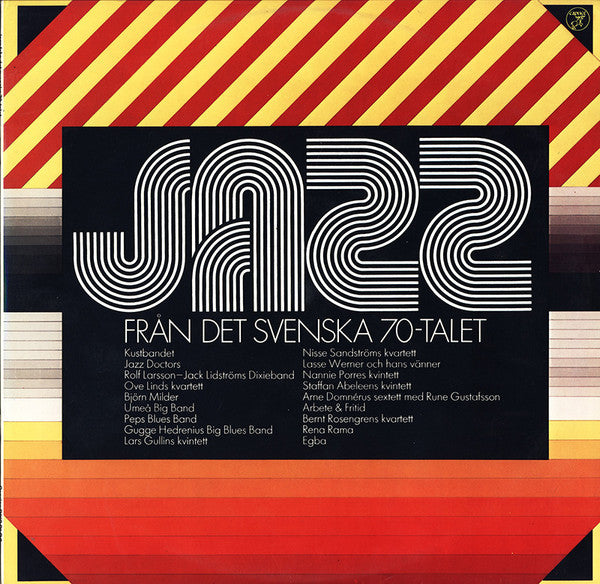 Various : Jazz Från Det Svenska 70-Talet (2xLP, Album)