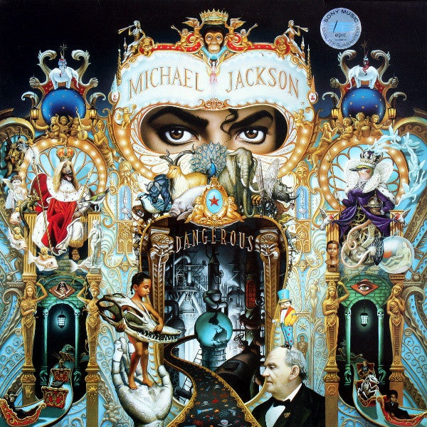 Michael Jackson : Dangerous (2xLP, Album)
