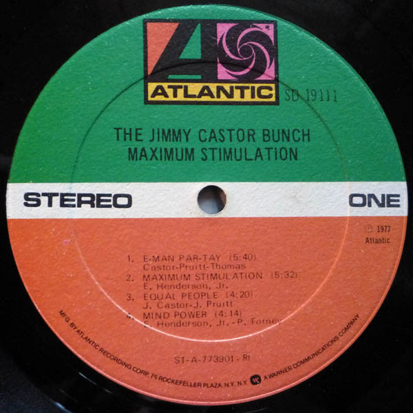 The Jimmy Castor Bunch ~ Maximum Stimulation (Vinyl) - Djungel & Jazz