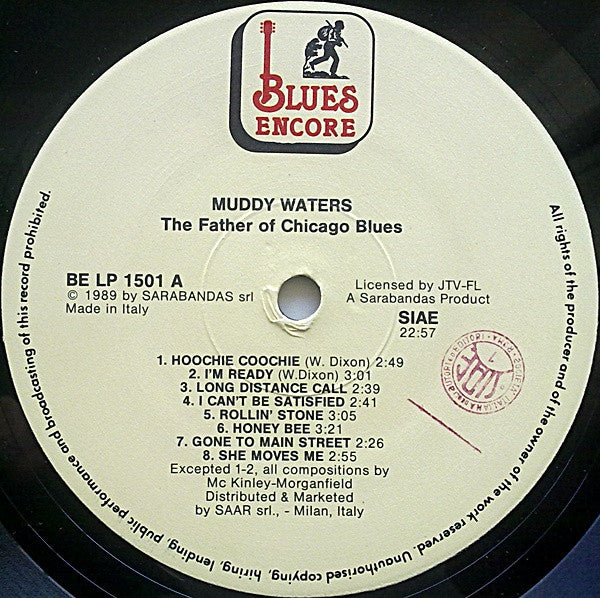 LP: Muddy Waters - The Father Of Chicago Blues (Rollin' Stone)