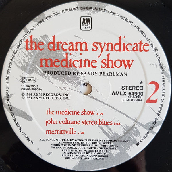 The Dream Syndicate ~ Medicine Show (Vinyl) - Djungel & Jazz
