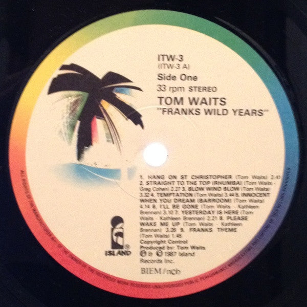 Tom Waits : Franks Wild Years (LP, Album)