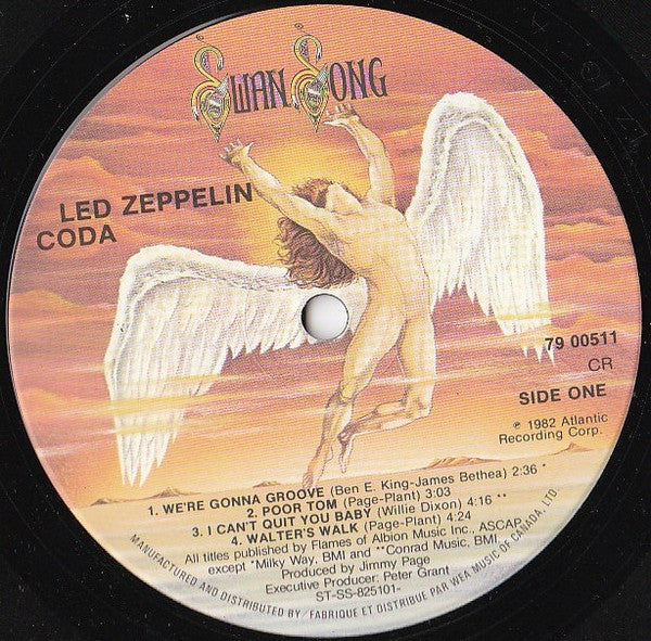 Led Zeppelin ~ Coda (Vinyl) - Djungel & Jazz