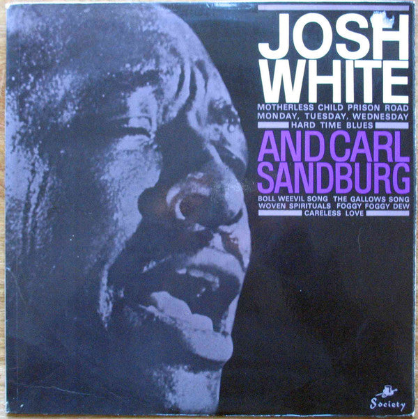 Josh White And Carl Sandburg ~ Josh White And Carl Sandburg (Vinyl) - Djungel & Jazz