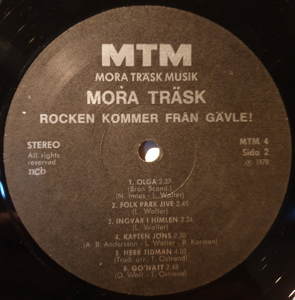 Mora Träsk ~ Rocken Kommer Från Gävle (Vinyl) - Djungel & Jazz