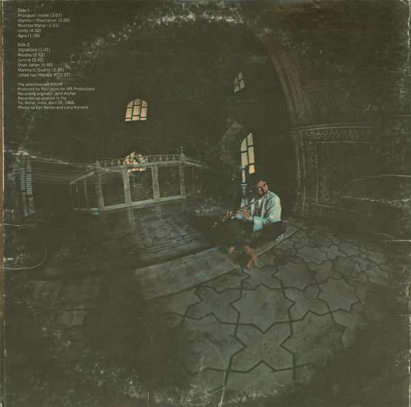 Paul Horn ~ Inside (Vinyl) - Djungel & Jazz