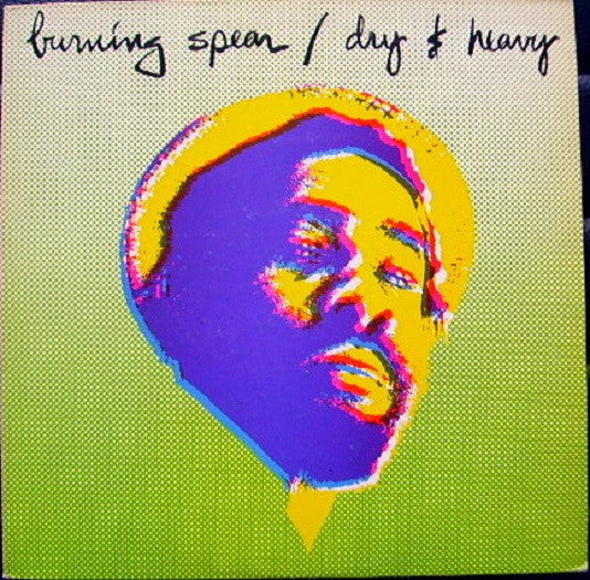 Burning Spear : Dry & Heavy (LP, Album, RP)