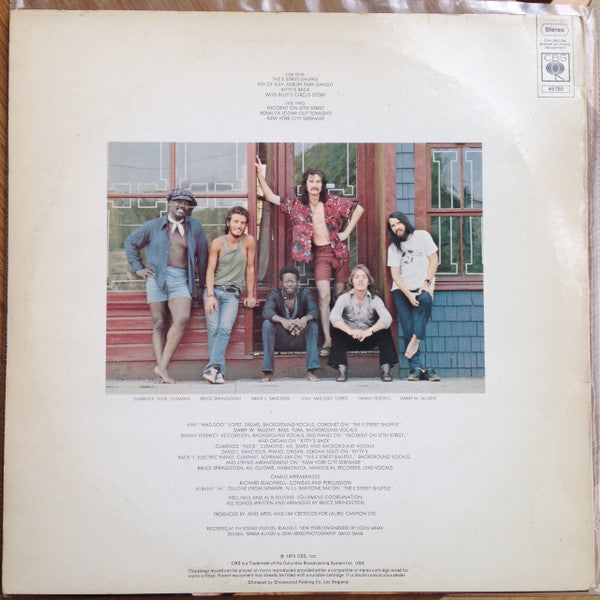 Bruce Springsteen ~ The Wild, The Innocent &  The E Street Shuffle (Vinyl) - Djungel & Jazz