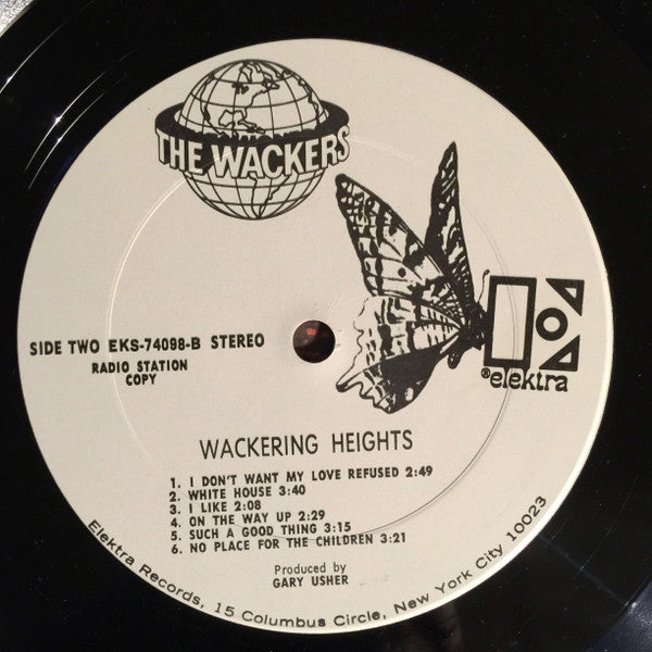 The Wackers : Wackering Heights (LP, Promo, San)