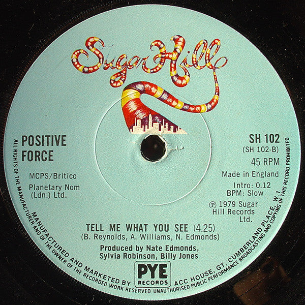 Positive Force : We Got The Funk (7", Single)