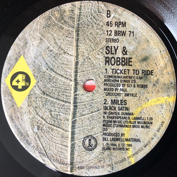 Sly & Robbie ~ Fire (Vinyl) - Djungel & Jazz