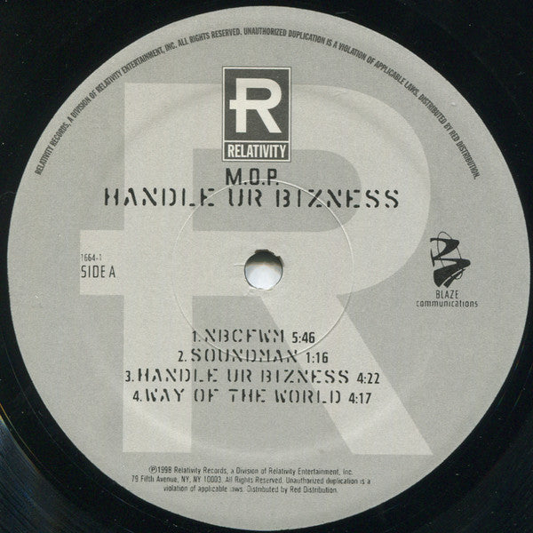 M.O.P. ~ Handle Ur Bizness (Vinyl) - Djungel & Jazz