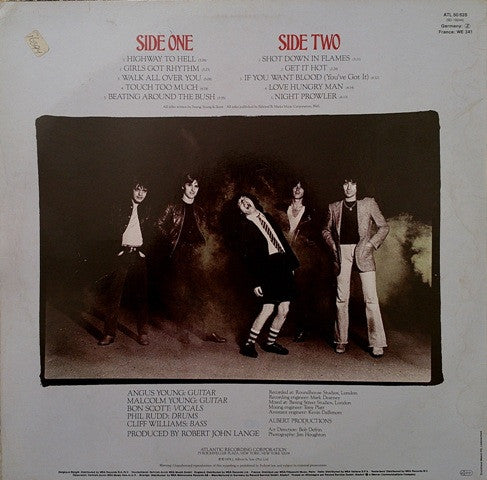 AC/DC ~ Highway To Hell (Vinyl) - Djungel & Jazz