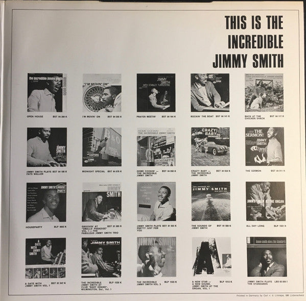 Jimmy Smith ~ Jimmy Smith's Greatest Hits (Vinyl) - Djungel & Jazz