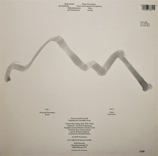 Keith Jarrett ~ Personal Mountains (Vinyl) - Djungel & Jazz
