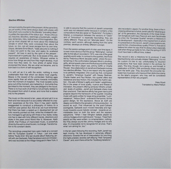 Keith Jarrett ~ Personal Mountains (Vinyl) - Djungel & Jazz