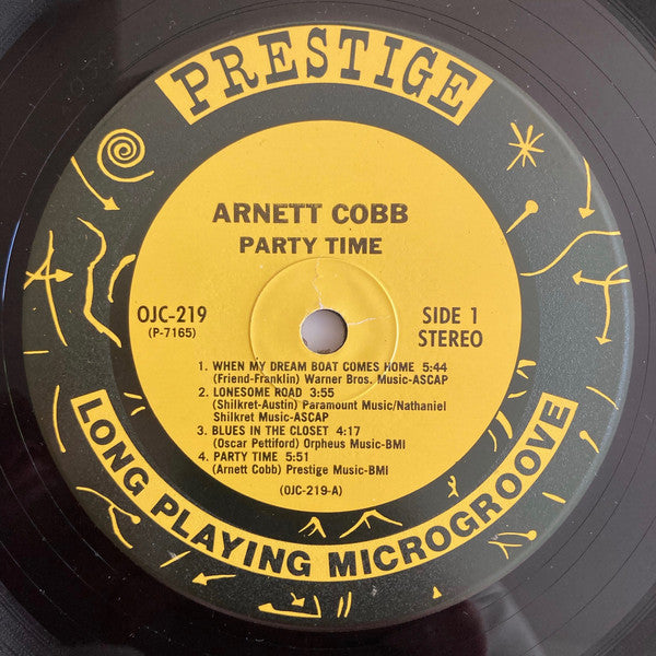 Arnett Cobb ~ Party Time (Vinyl) - Djungel & Jazz