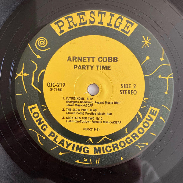 Arnett Cobb ~ Party Time (Vinyl) - Djungel & Jazz