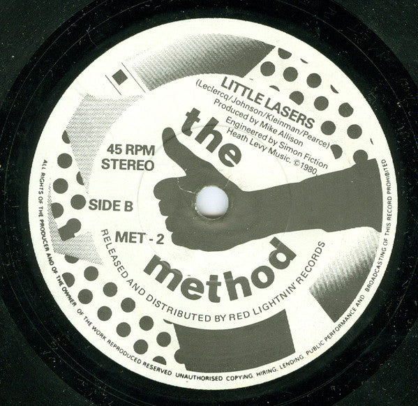The Method (4) : Chances / Little Lasers (7")